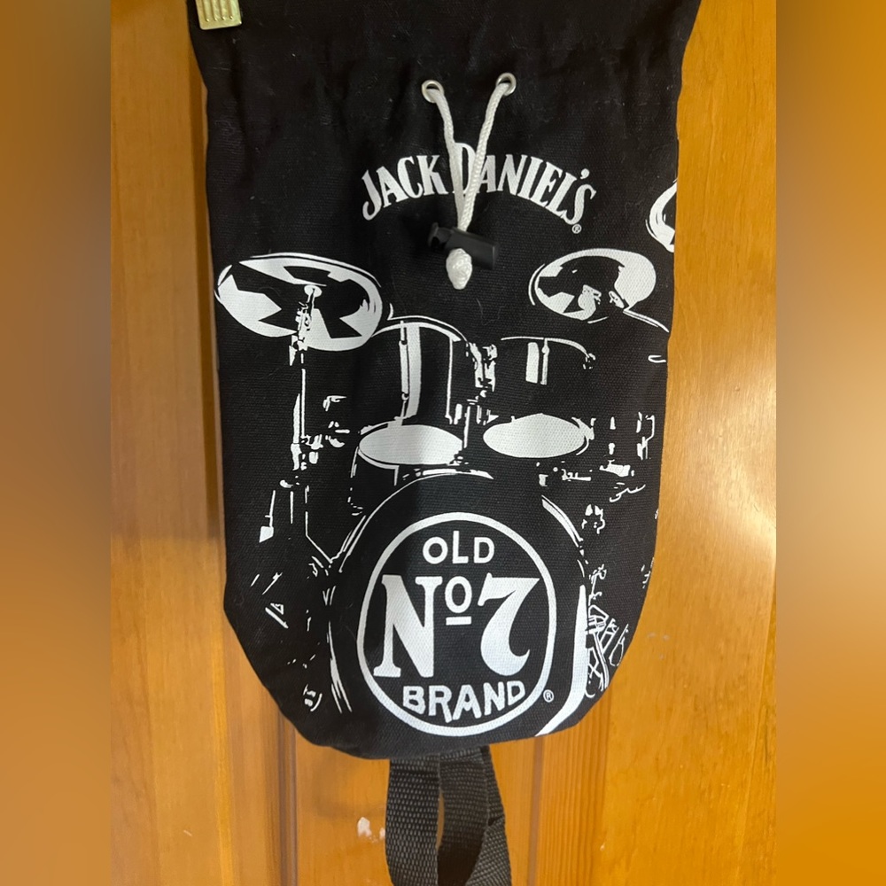 NEW Jack Daniel No 7 canvas drawstring bag